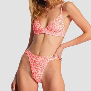 Billabong Pink Leopard Bikini